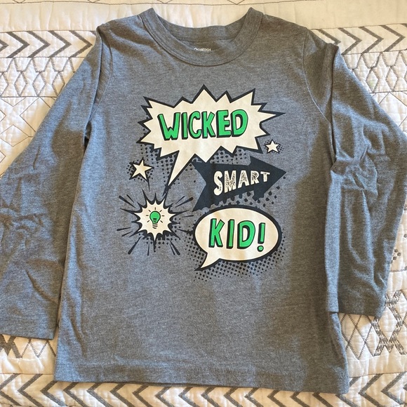 ✨2/$10 OSHKOSH Originals Long Sleeve Shirt | Size 5T‎ - Picture 1 of 3